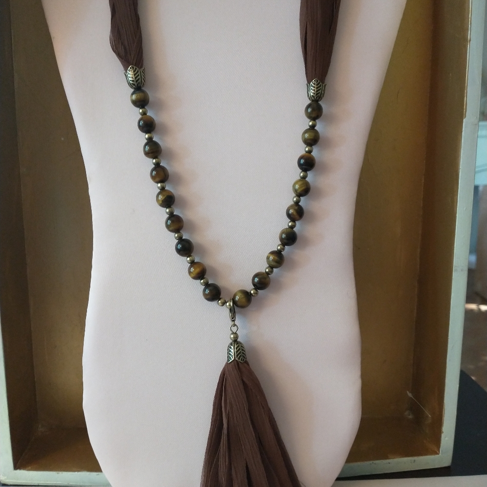 TIGERS EYE NECKLACE
